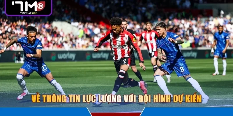 Về thông tin lực lượng với đội hình dự kiến 